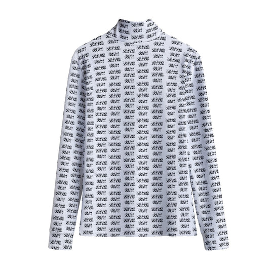 Repeater Women's Stand-up Collar T-Shirt