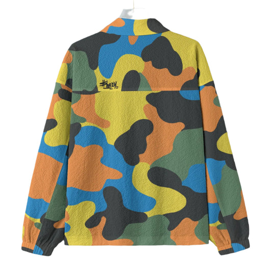 $hady Camo Lapel Jacket