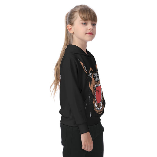 Doberman Oversized Kid's Hoodie