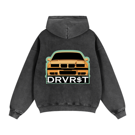 DRVR$T M3 Washed Zip Up Jacket