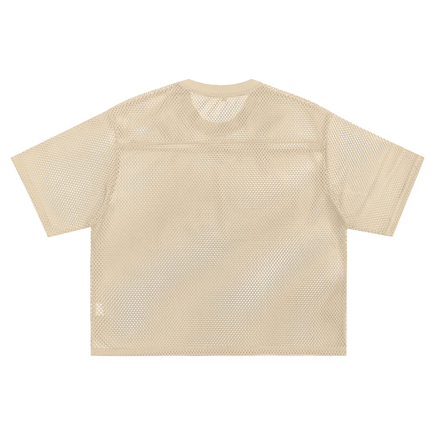 Oval Badge Net T-shirt