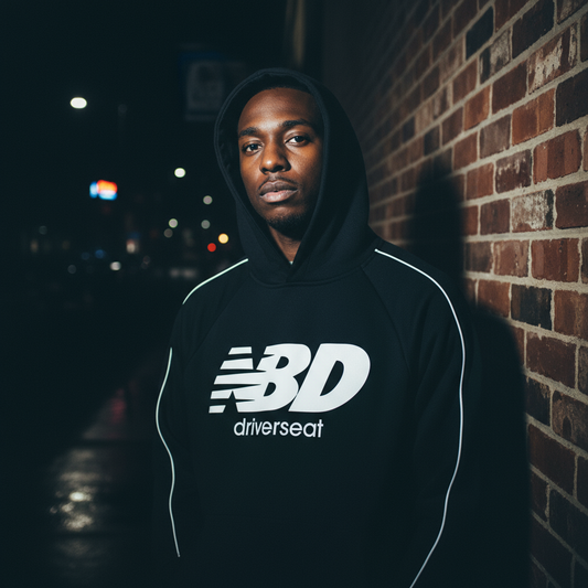 NEW Contrast Piping Hoodie