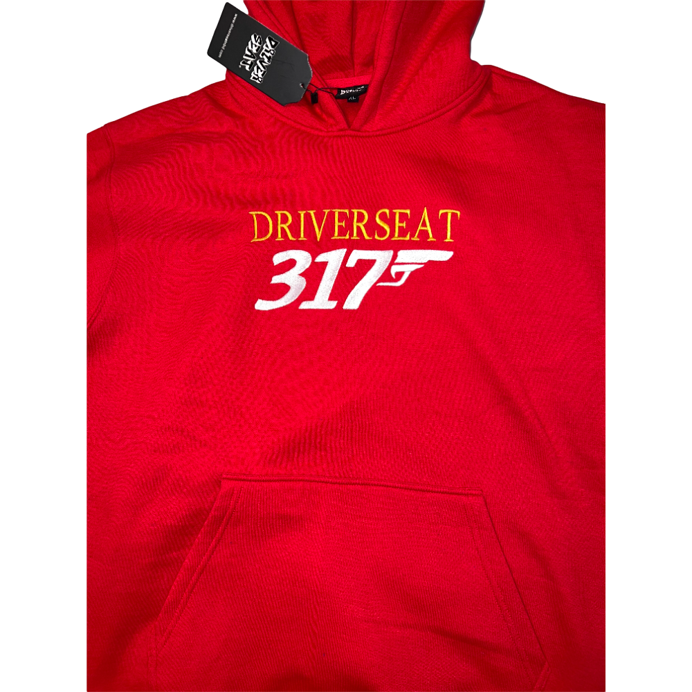 00317 Hoodie - Red