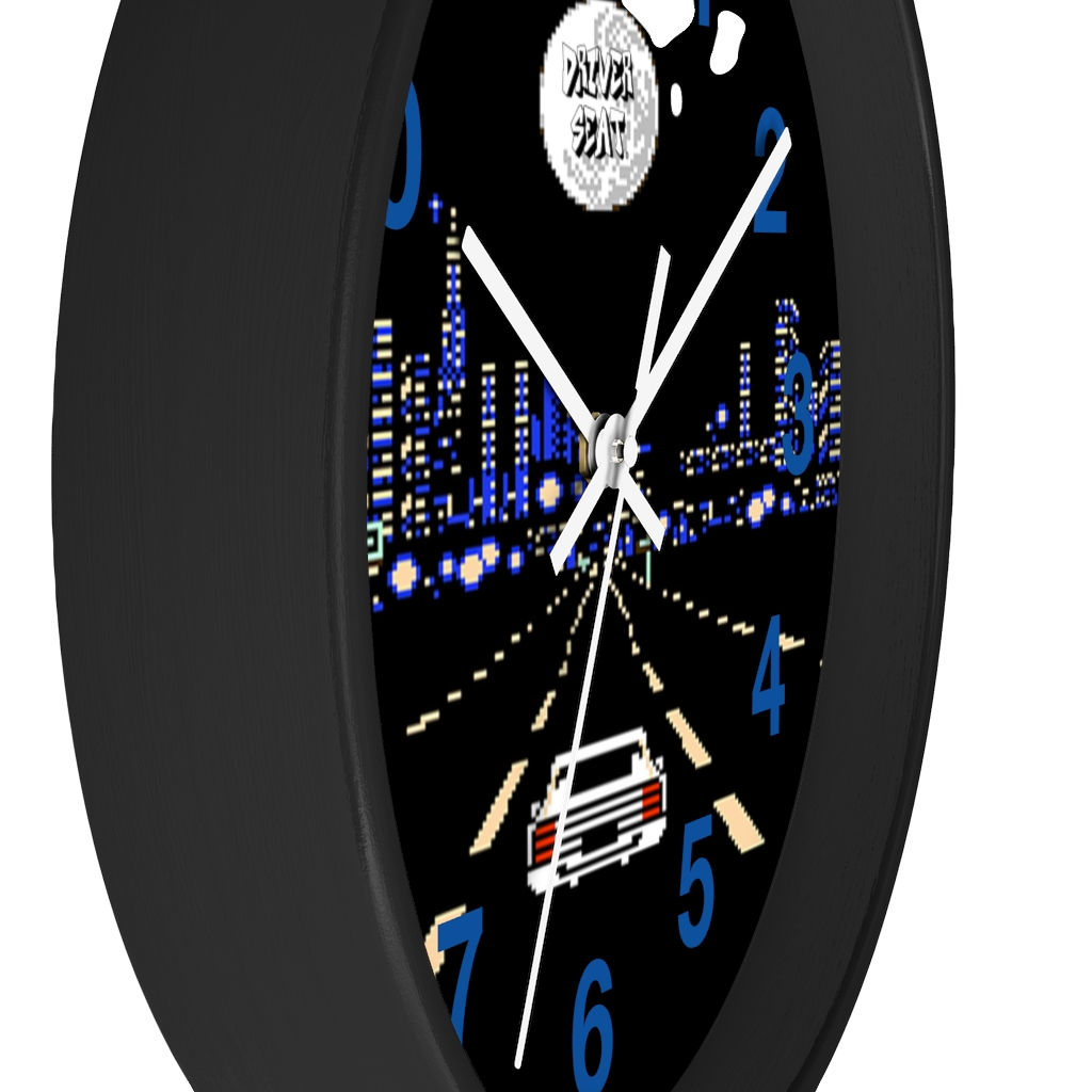 Night Drive Wall Clock