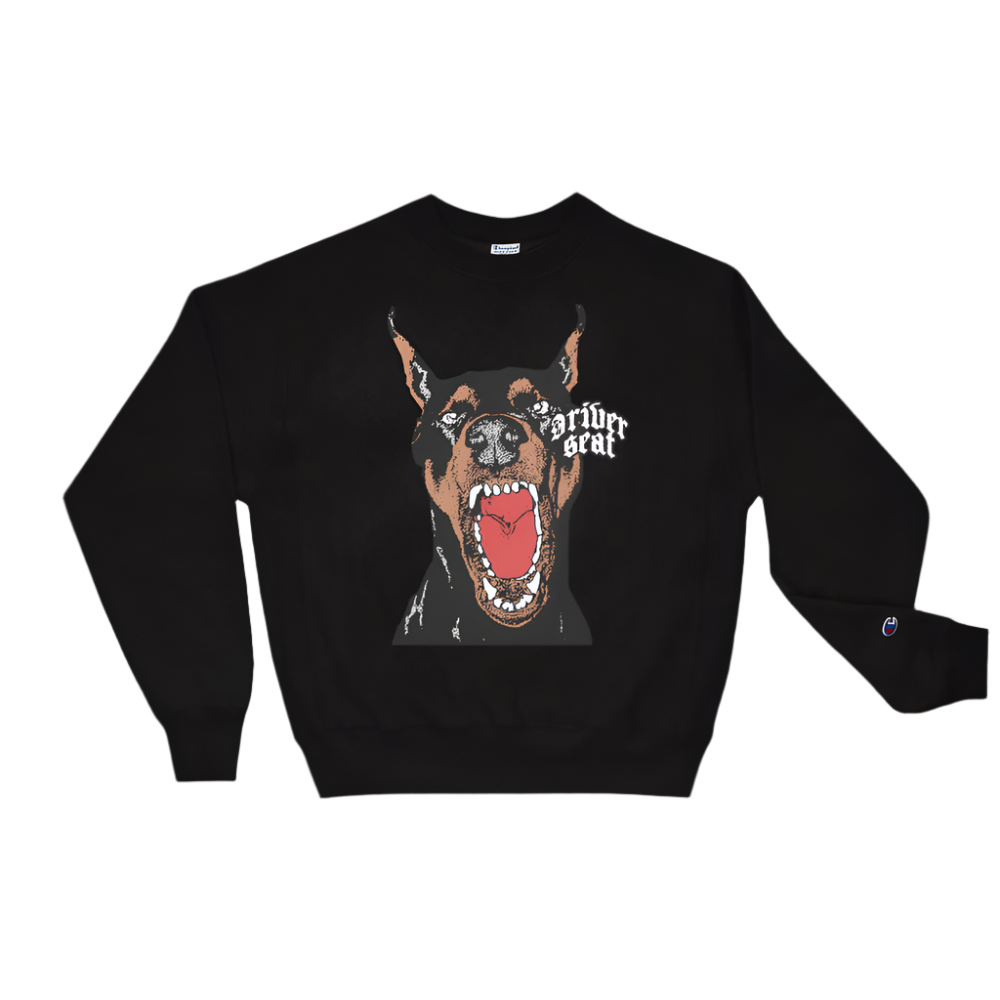 Doberman Champion® Reverse Weave Sweatshirt - Black