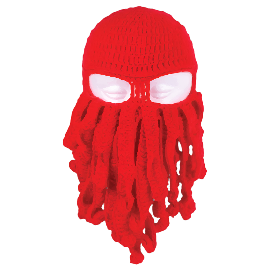 Squid Mask - Red