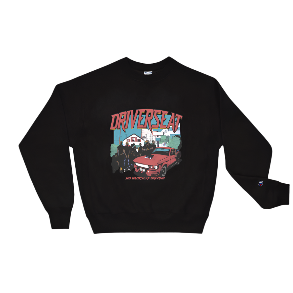 Crew Sweatshirt Champion® Reverse Weave - Black