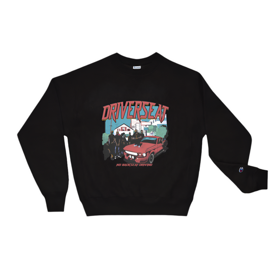 Crew Sweatshirt Champion® Reverse Weave - Black