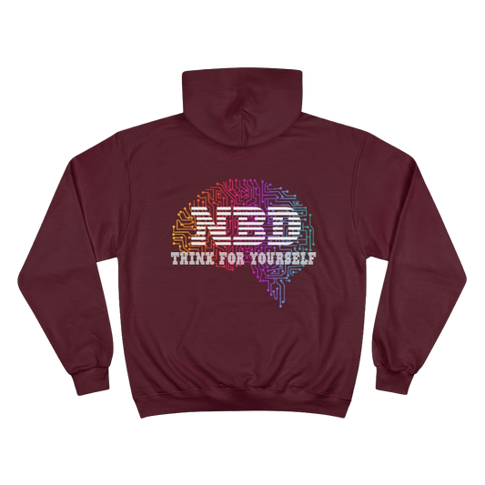 Think! Hoodie - Maroon