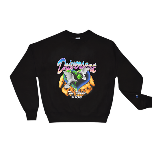 Who's World Champion® Reverse Weave Sweatshirt - Black