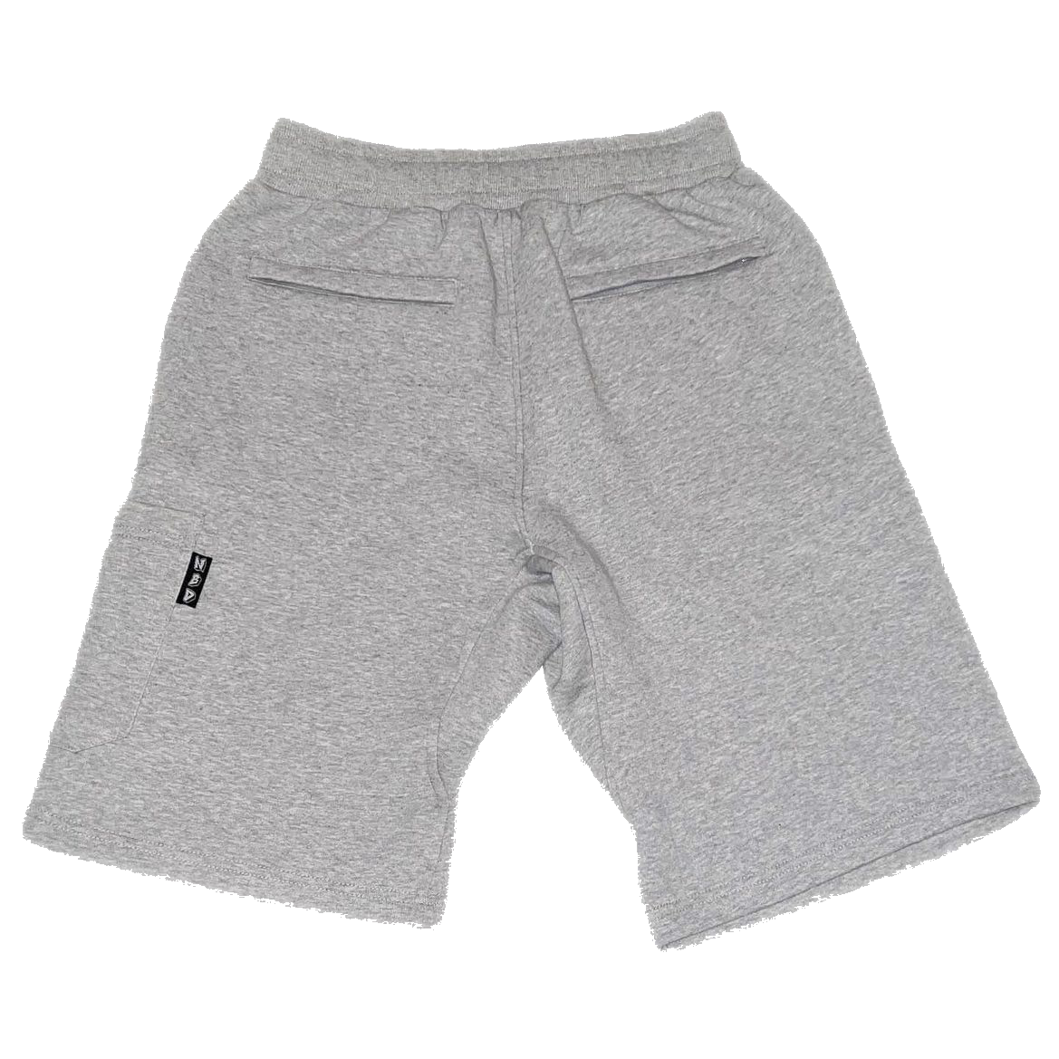 Fleece Cargo Shorts - Heather Grey