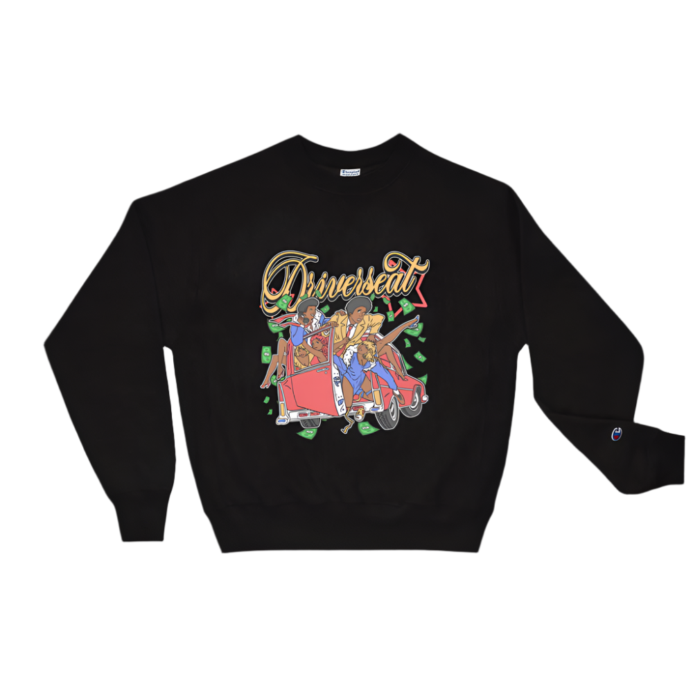 Pleasures Champion® Reverse Weave Sweatshirt - Black