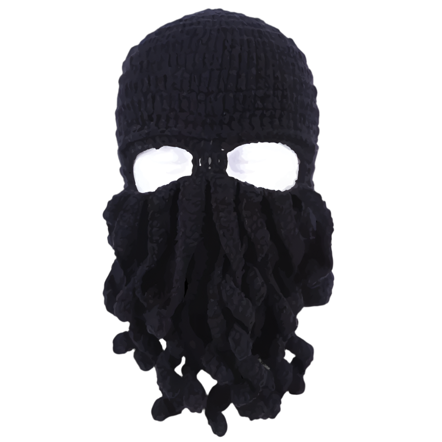 Squid Mask - Black