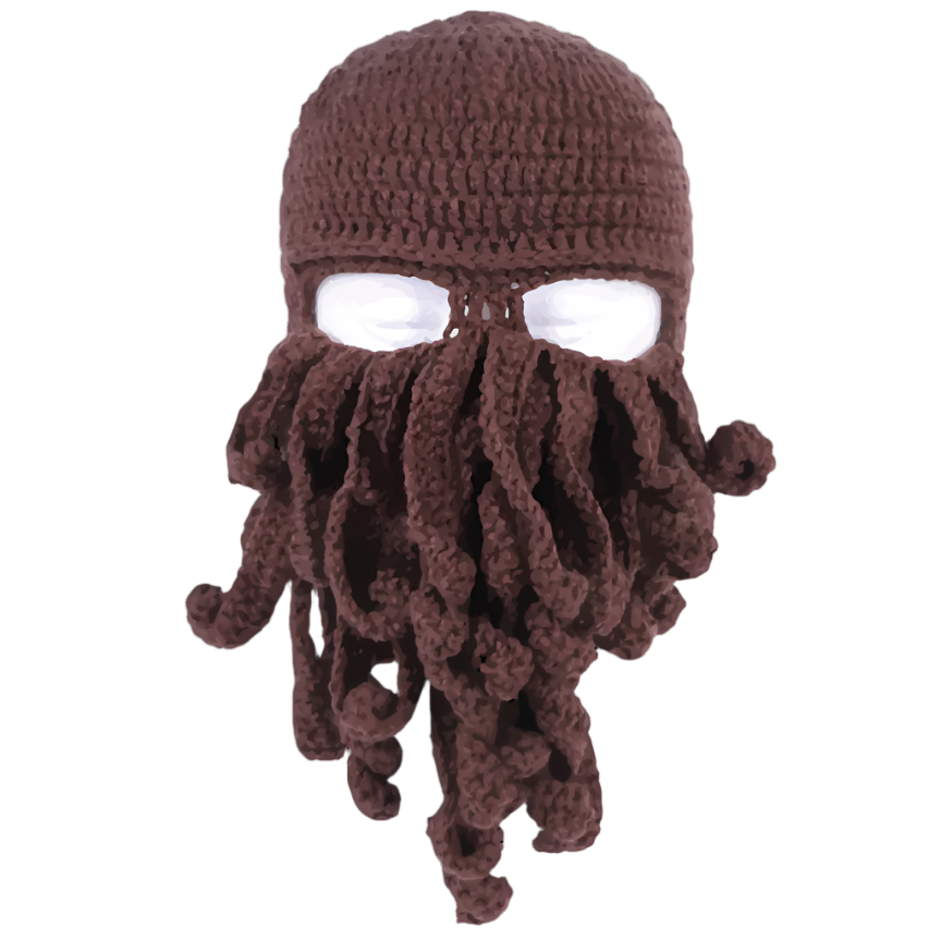 Squid Mask - Brown