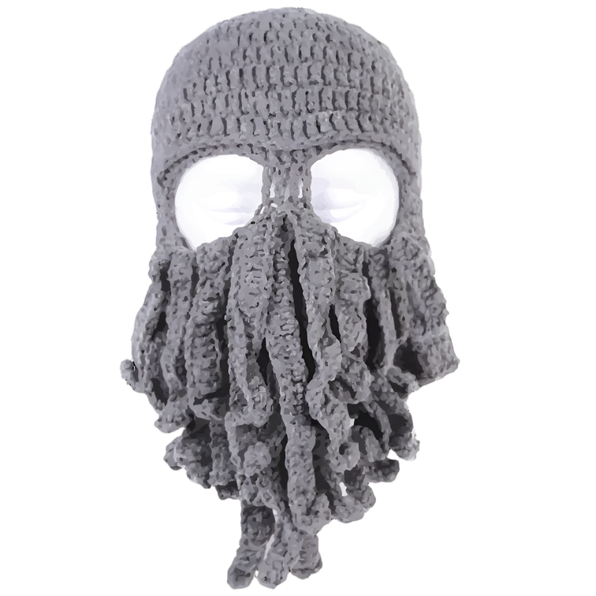 Squid Mask - Grey