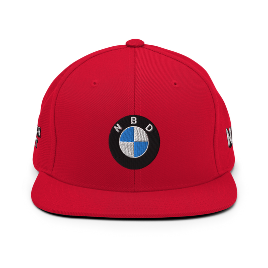 NBD Bimmer Hat Snapback - Red