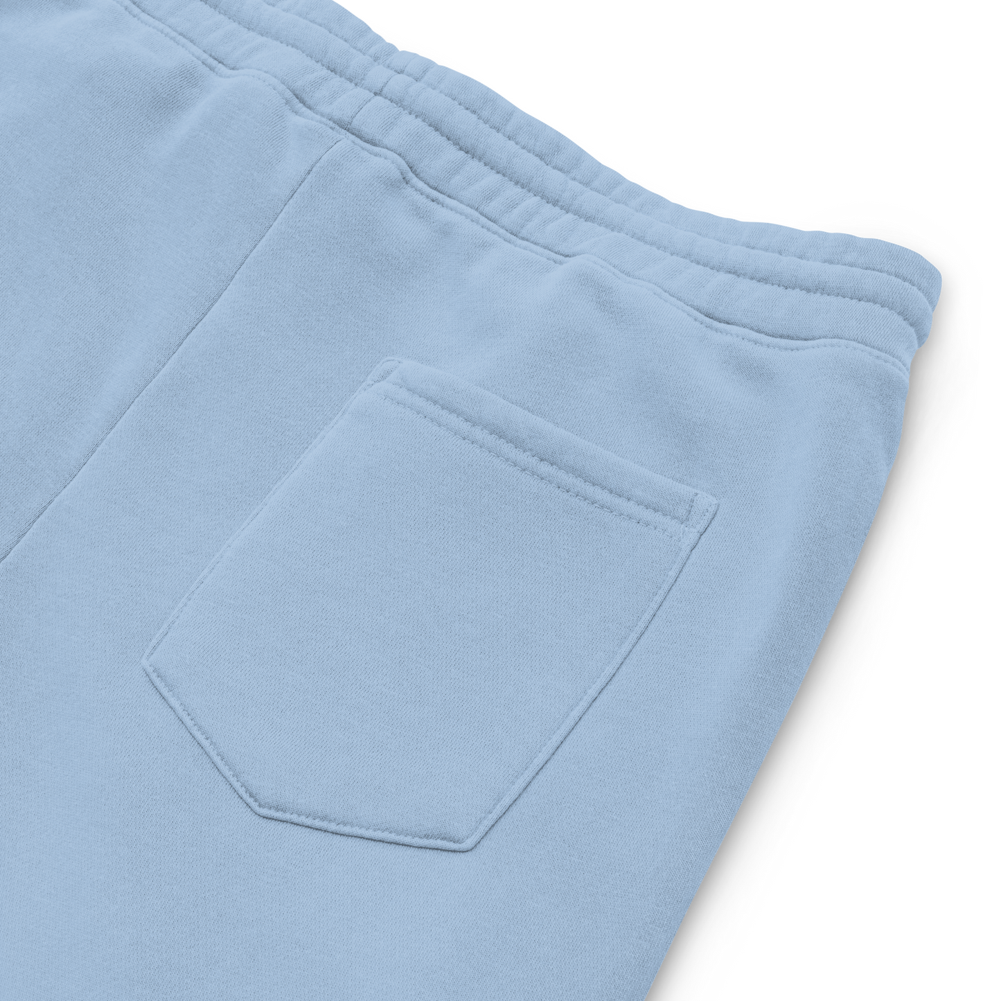 Pigment-Dyed Sweatpants - Light Blue
