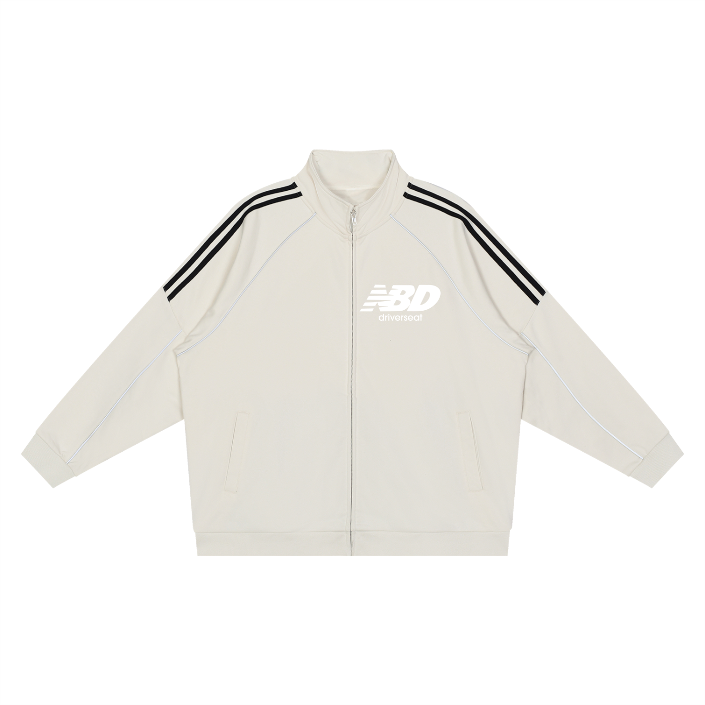 NEW Reflection Striped Sleeve  Jacket