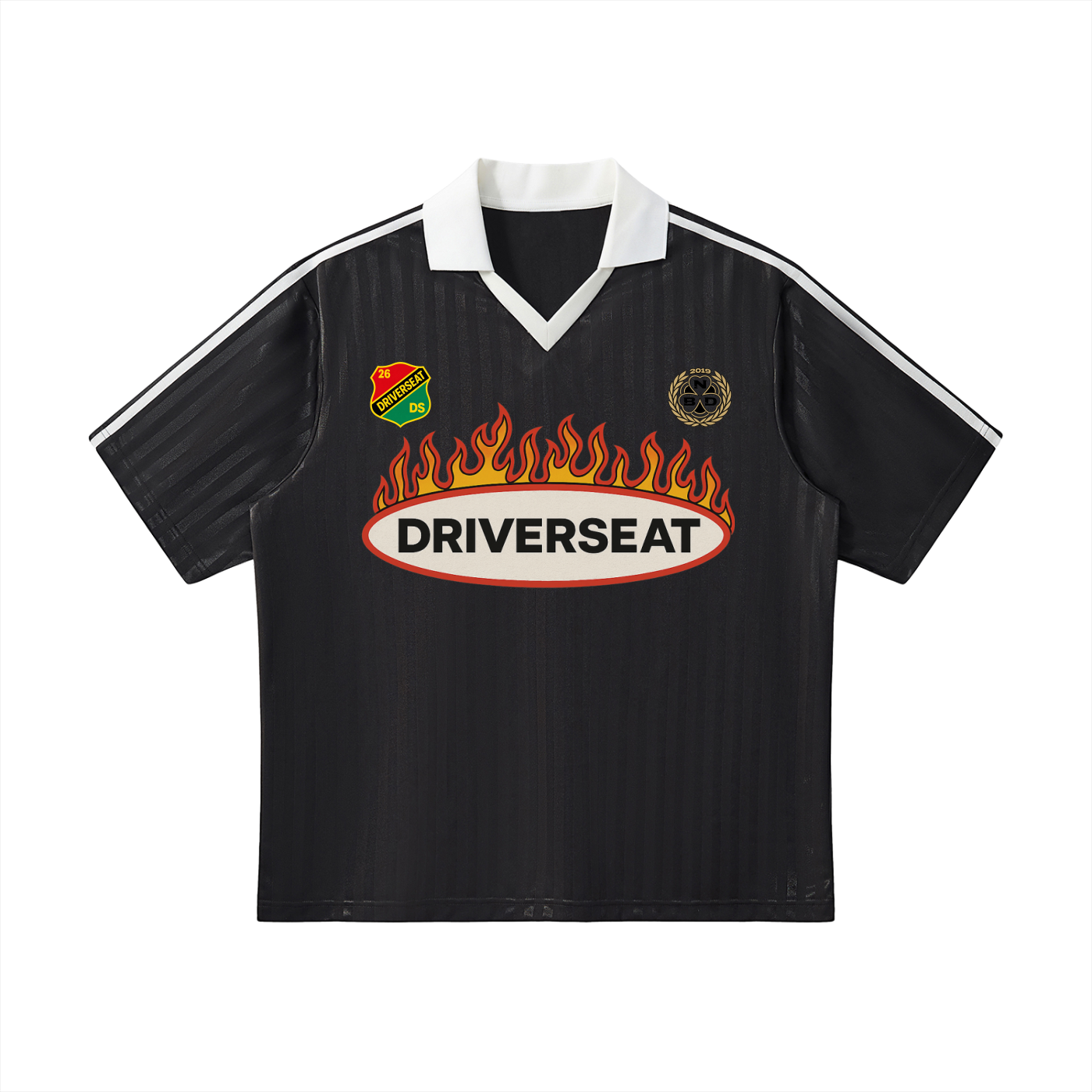 Contrast Collar Soccer Jersey