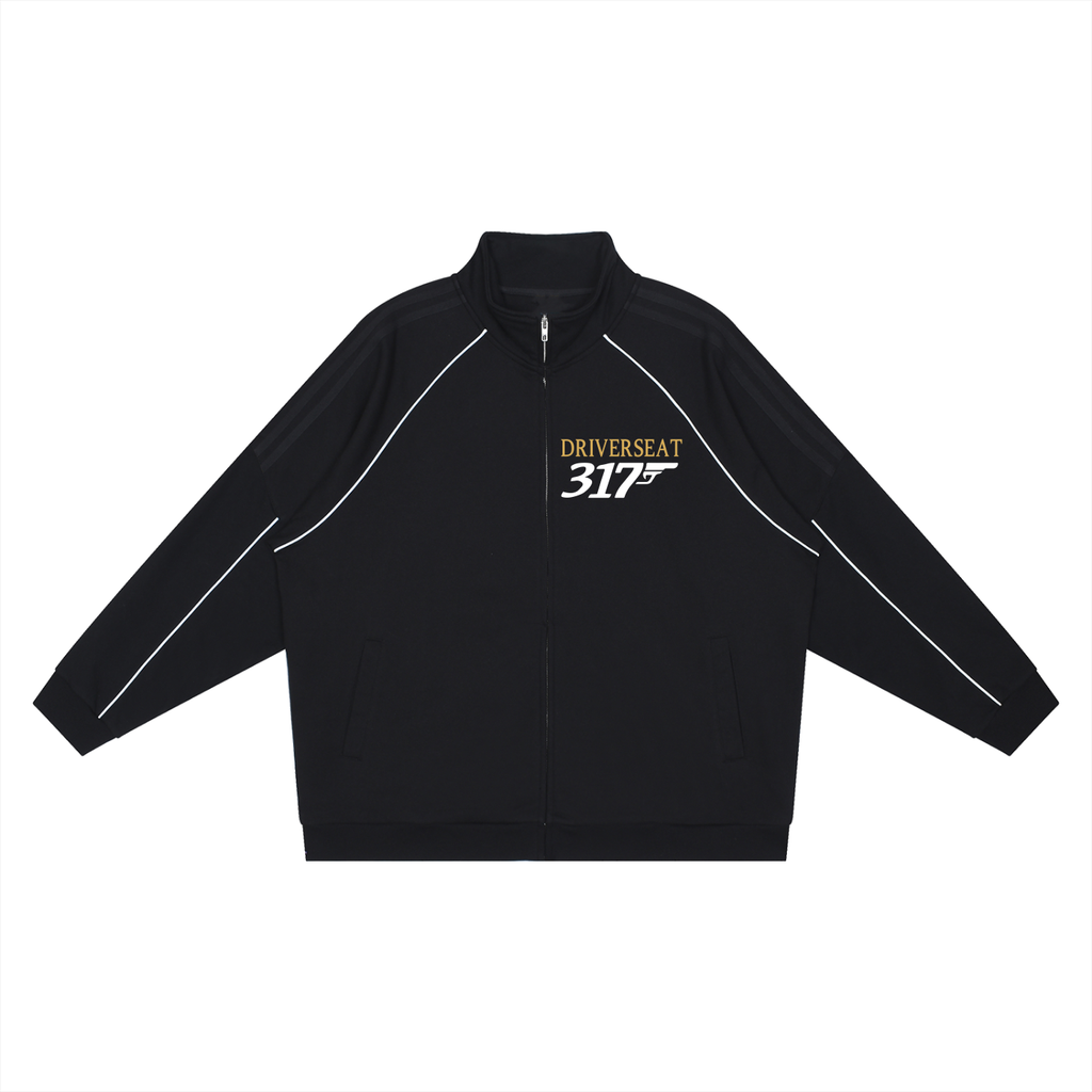 00317 Reflection Striped Sleeve  Jacket