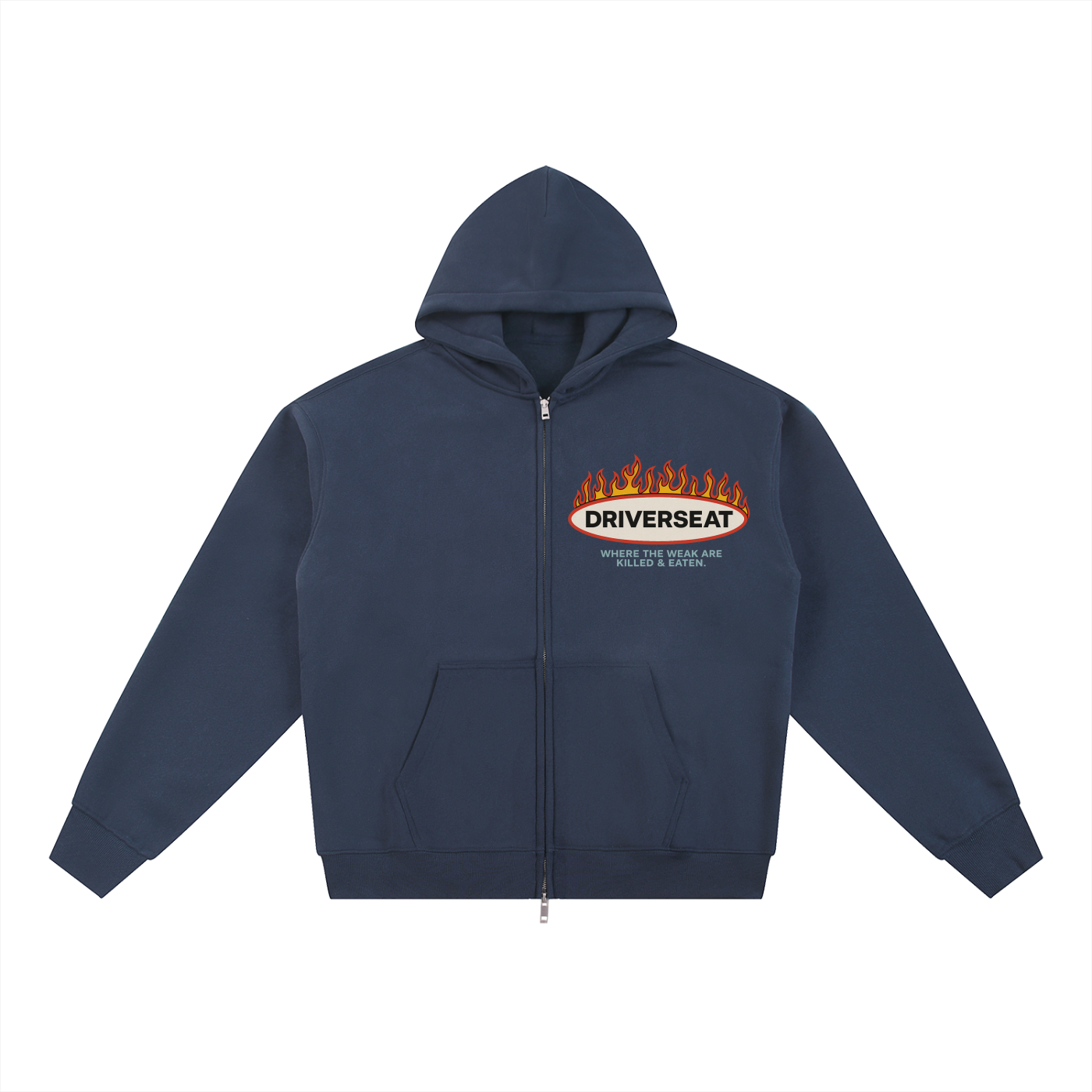 Feast or Famine Zip-Through Hoodie