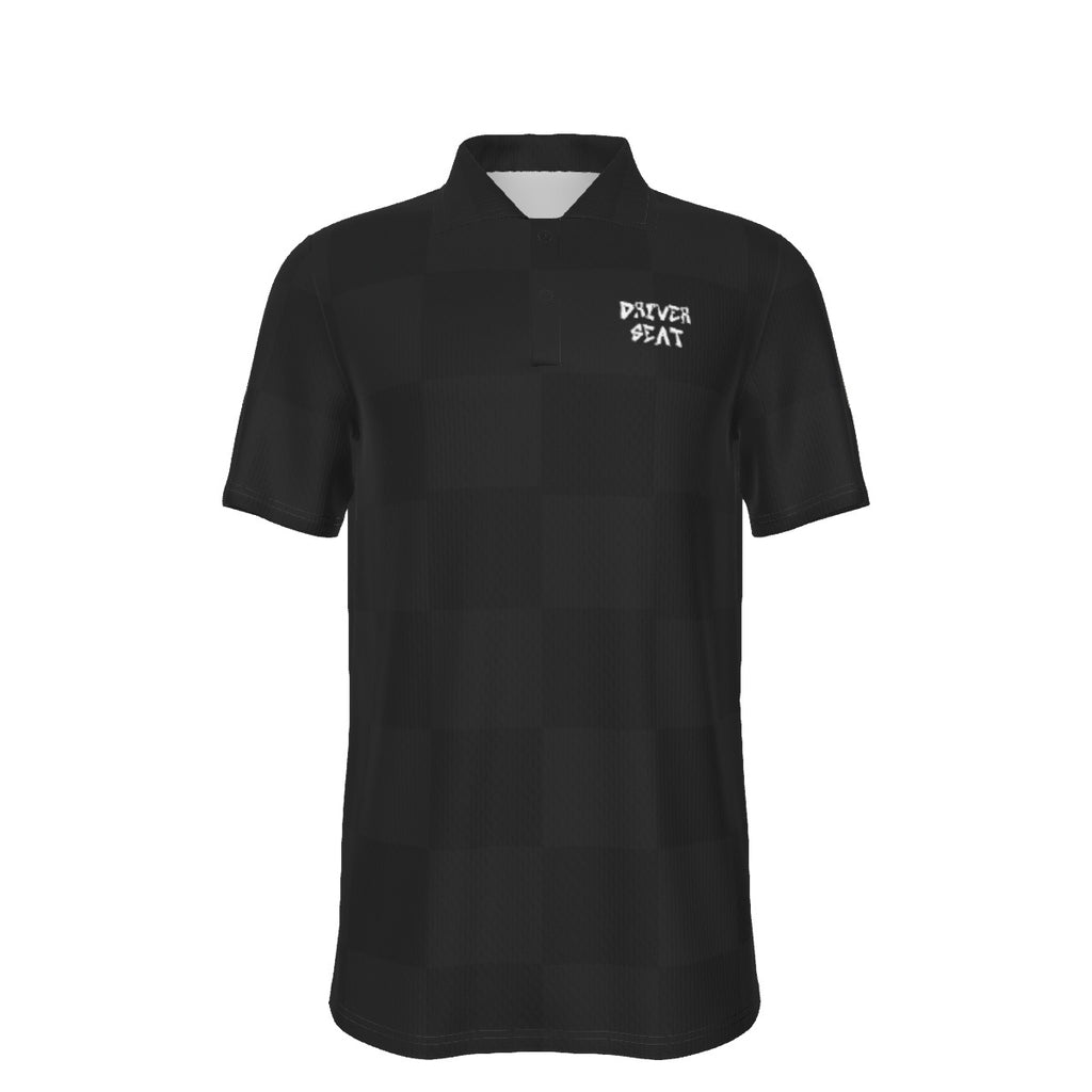Checkered DryMotion® Polo Shirt