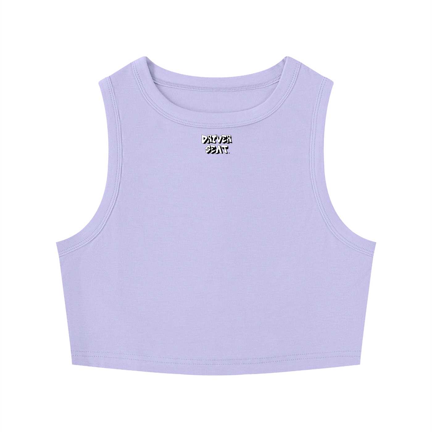 Logo Crewneck Crop Tank Top