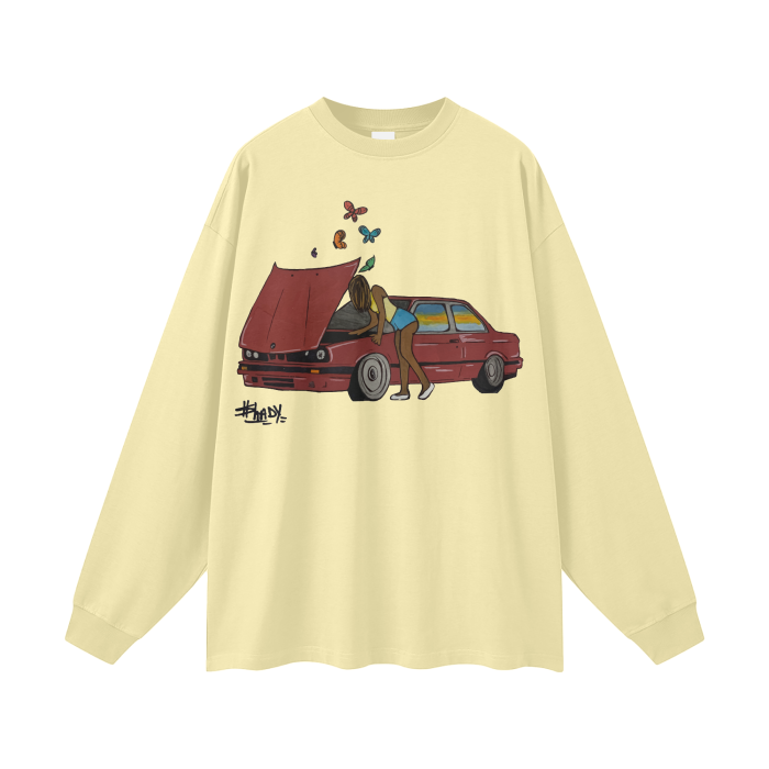Wearable Art Long Sleeve T-Shirt ($hady Collab)