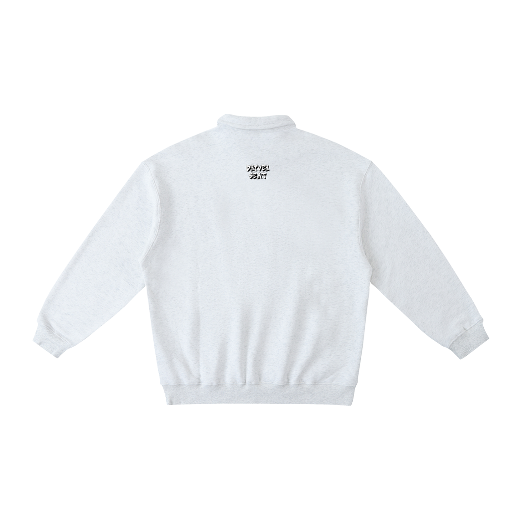 NBD Polo-Collar Sweatshirt