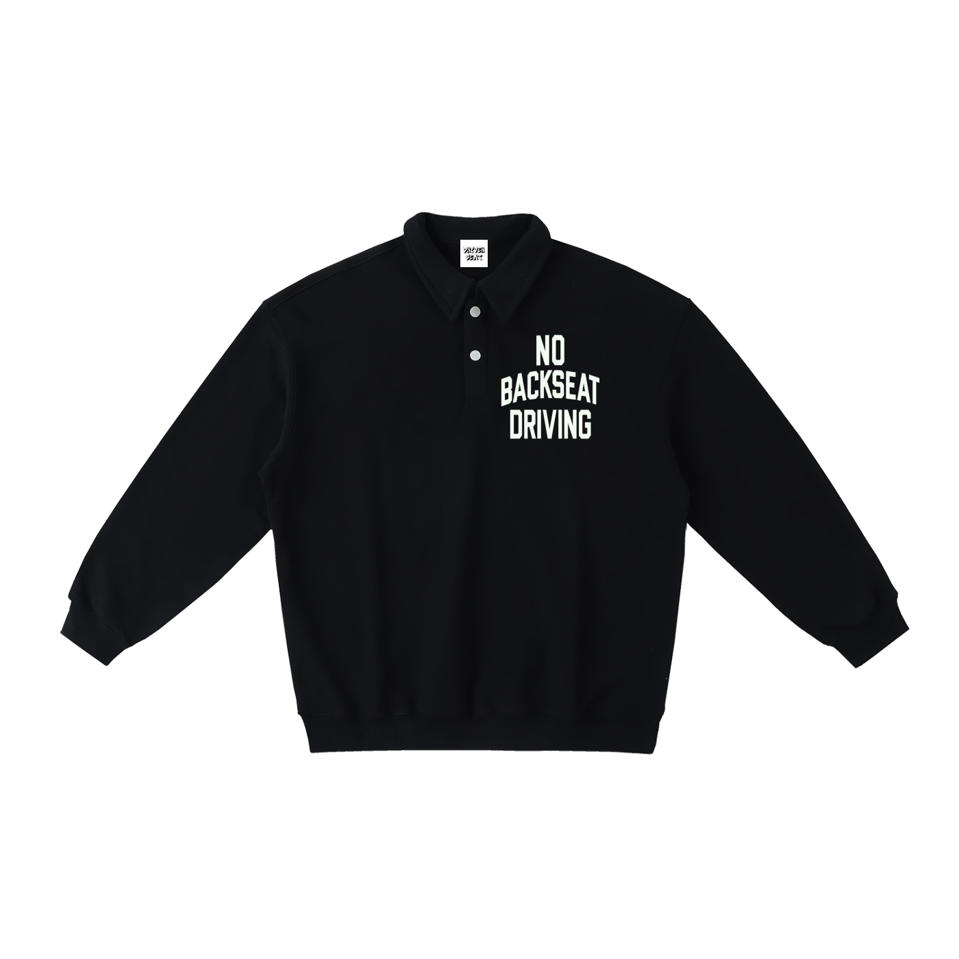 NBD Polo-Collar Sweatshirt