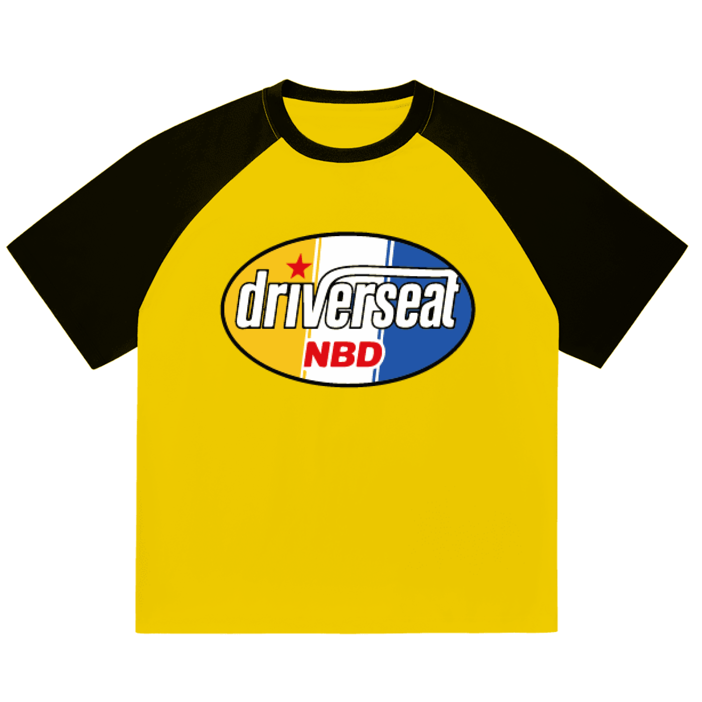 Oval Badge Color-Blocked T-shirt