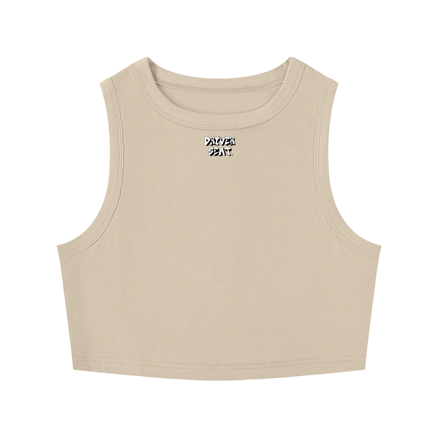 Logo Crewneck Crop Tank Top
