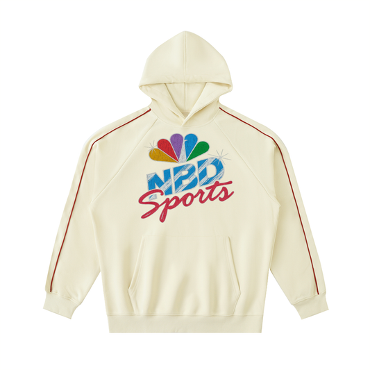 Primetime Contrast Piping Hoodie