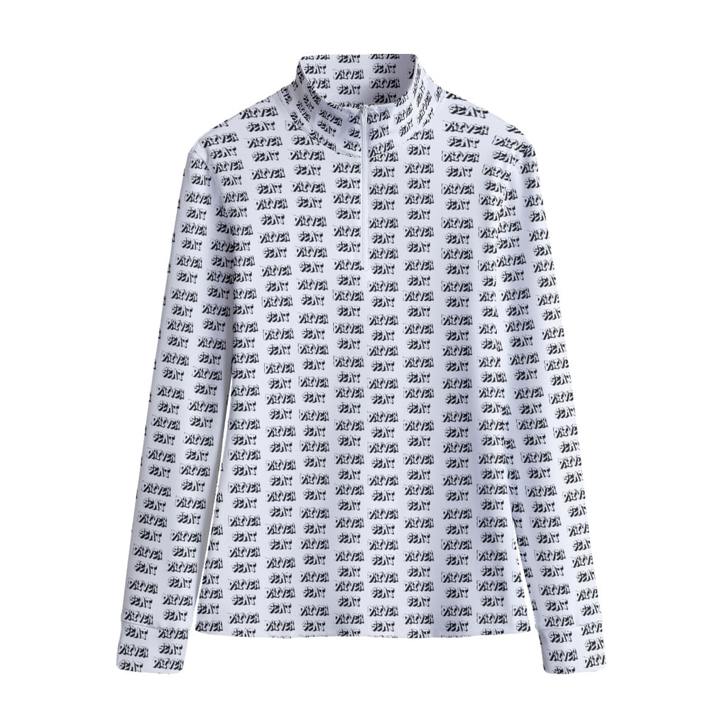 Repeater Women's Stand-up Collar T-Shirt