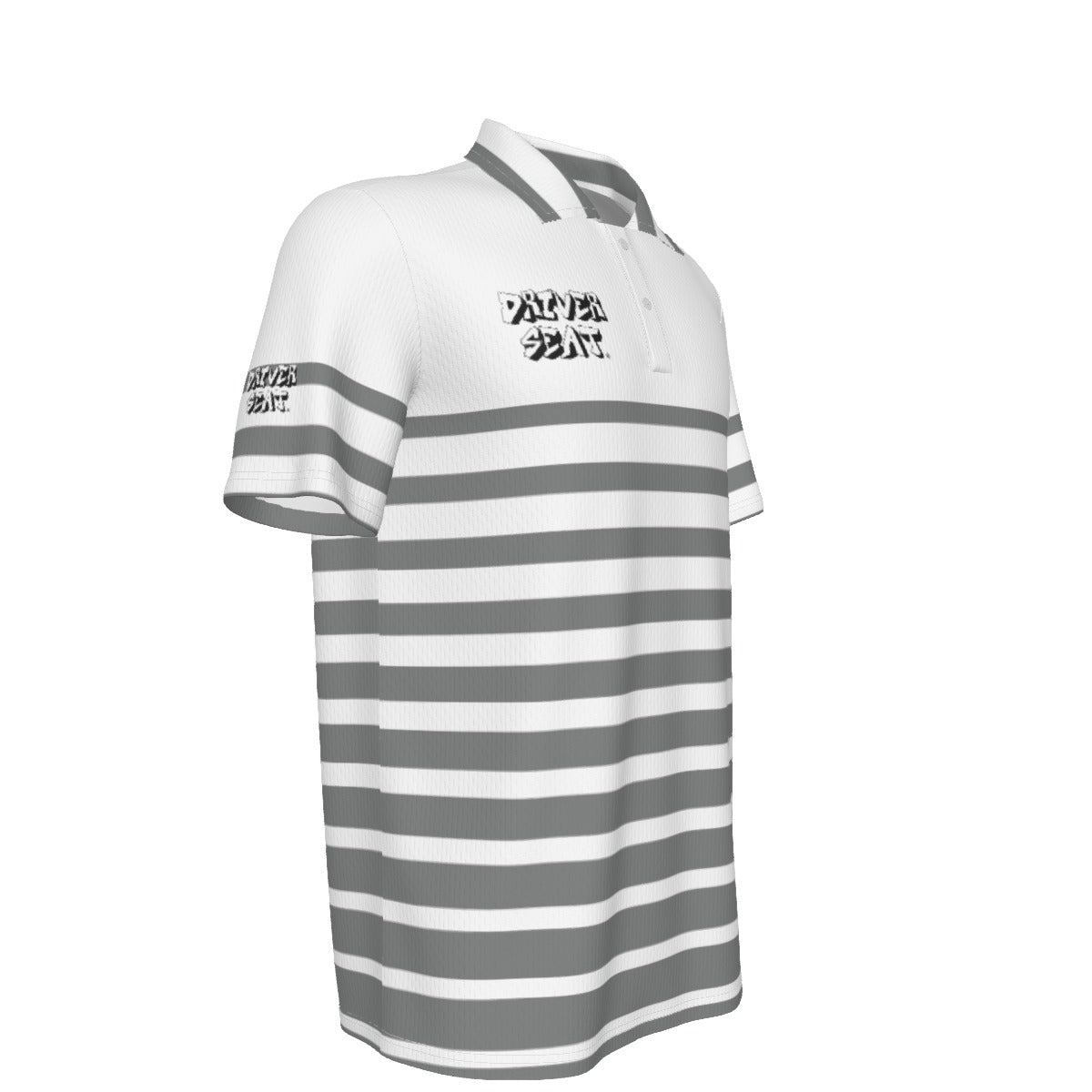 Striped DryMotion® Polo Shirt