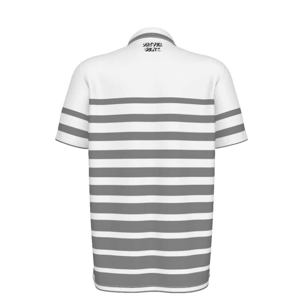 Striped DryMotion® Polo Shirt