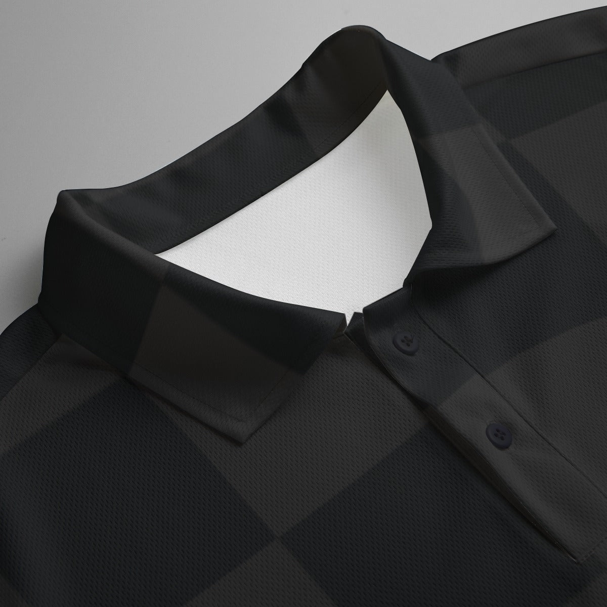 Checkered DryMotion® Polo Shirt
