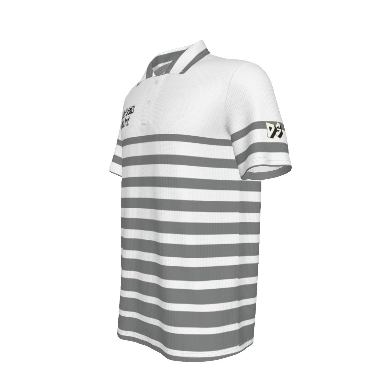 Striped DryMotion® Polo Shirt