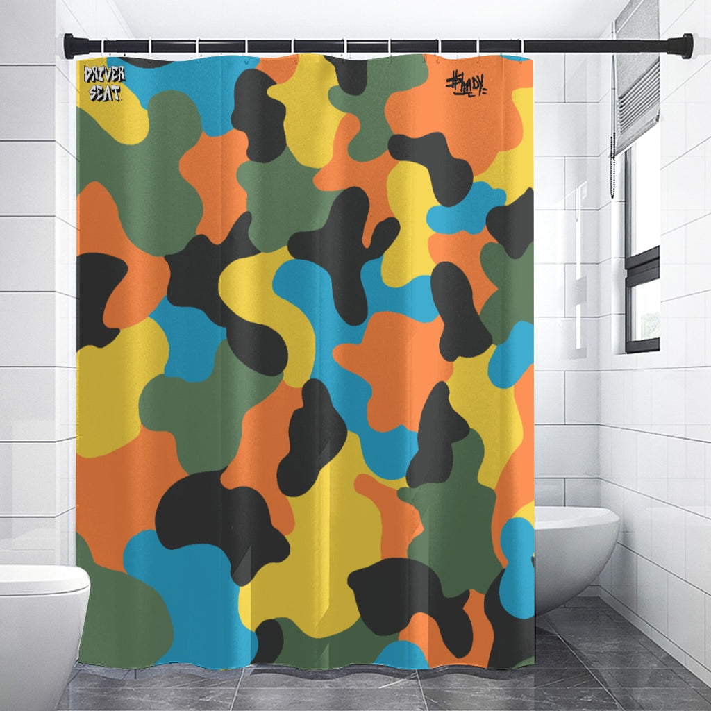 $hady Camo Shower Curtain