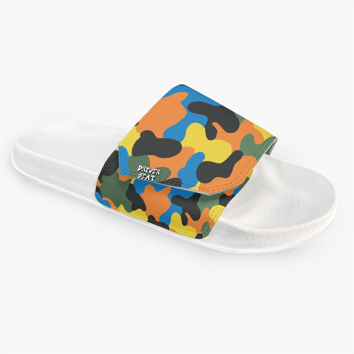 $hady Camo Velcro Slide Sandals