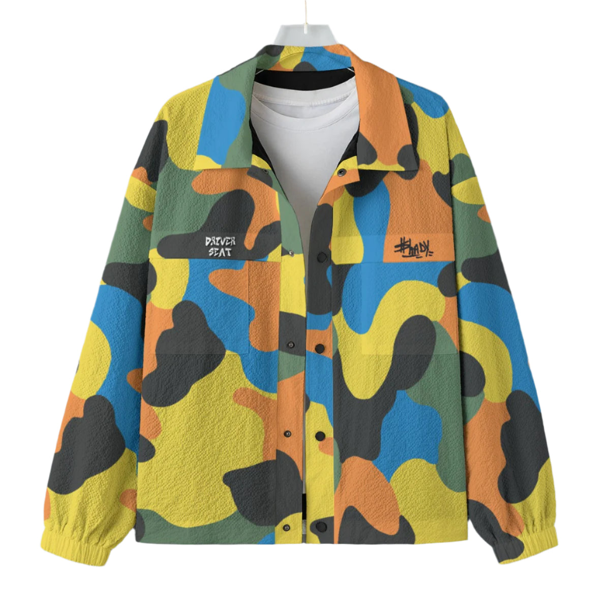 $hady Camo Lapel Jacket