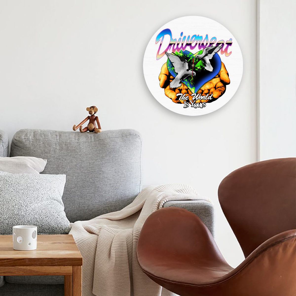 Who's World Wooden Wall