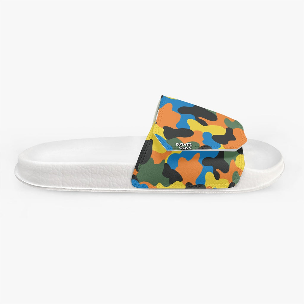 $hady Camo Velcro Slide Sandals