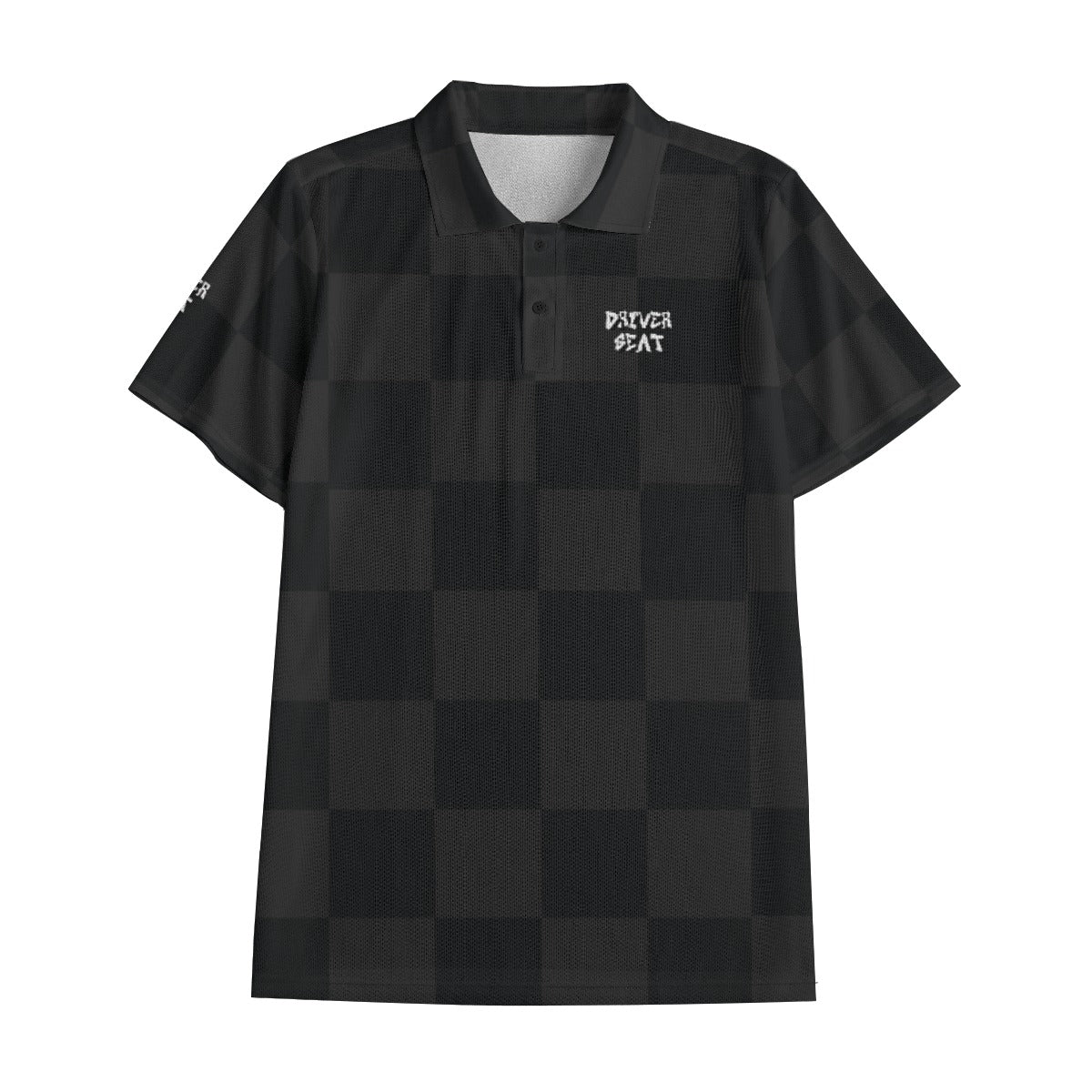 Checkered DryMotion® Polo Shirt