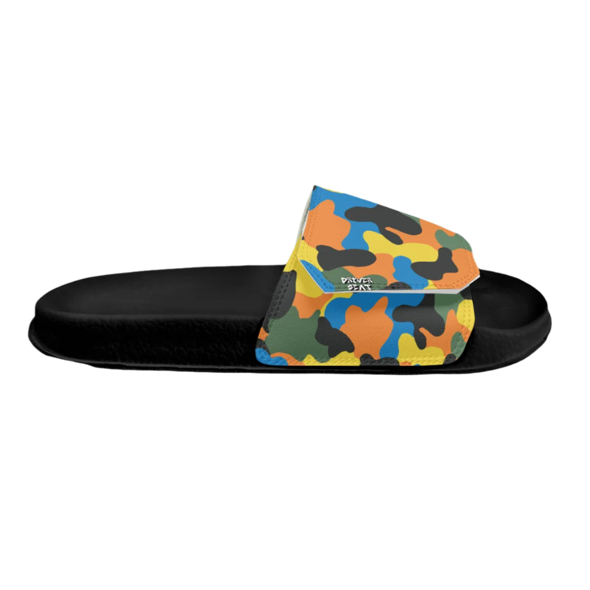 $hady Camo Velcro Slide Sandals