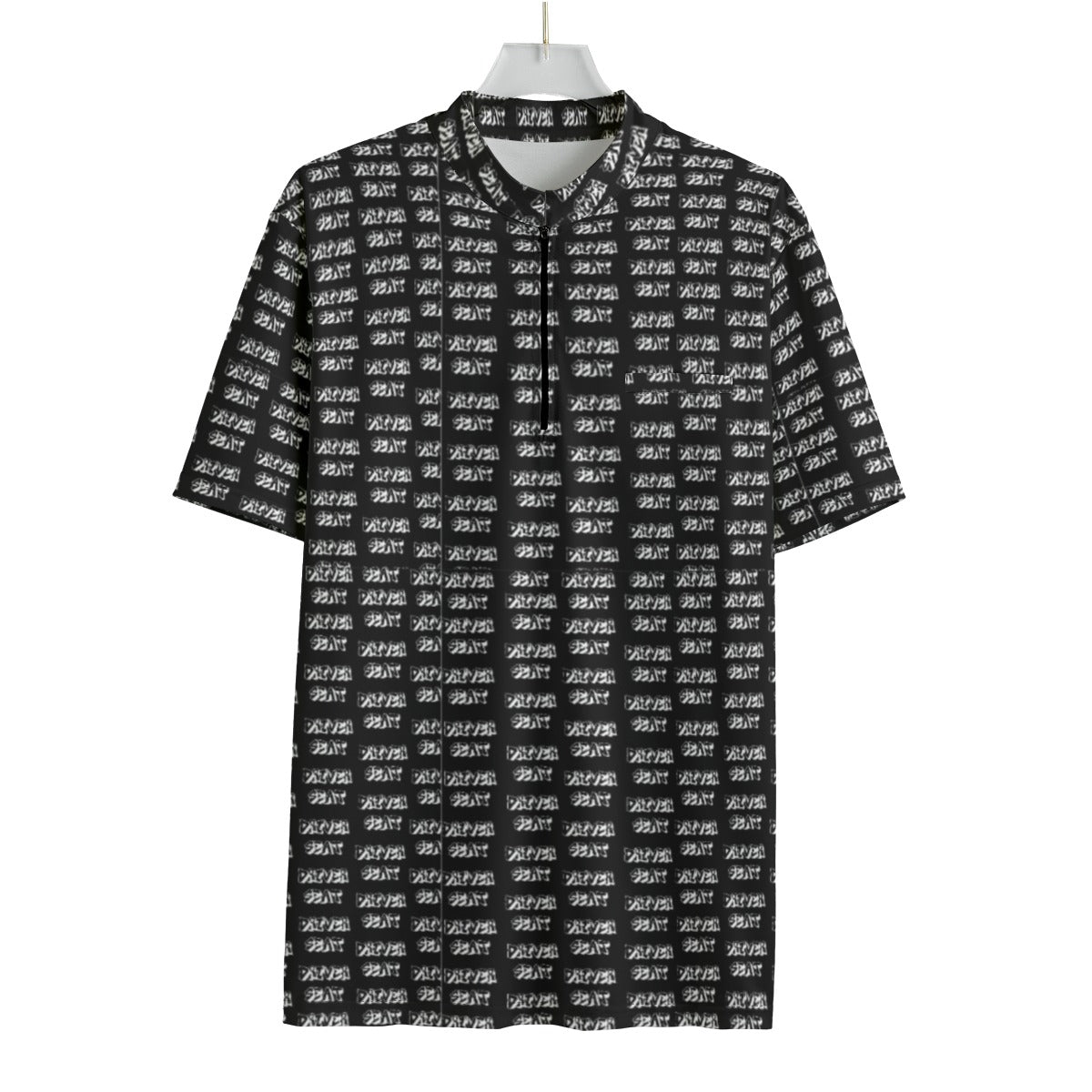 Repeater Men's Sports Collar T-Shirt