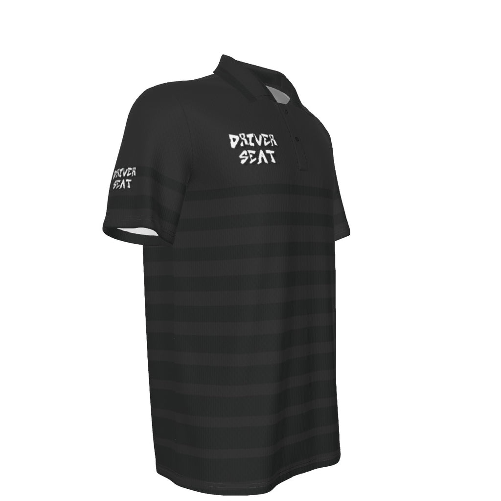 Striped DryMotion® Polo Shirt