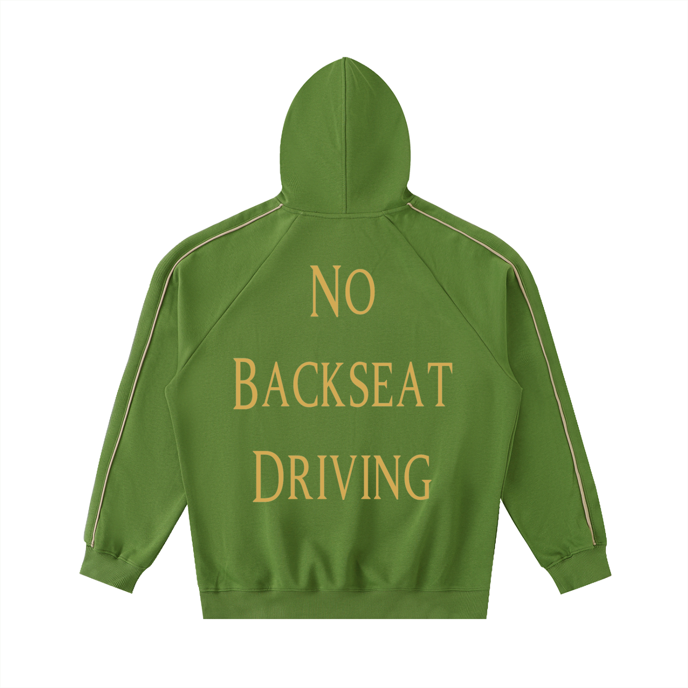 00317 Contrast Piping Hoodie