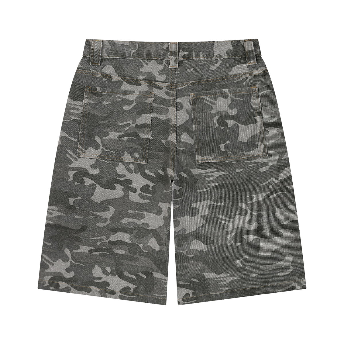 Men's Wide Leg Camo Shorts