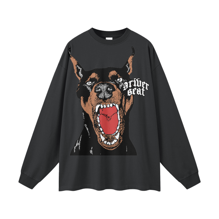 Doberman Long Sleeve T-Shirt
